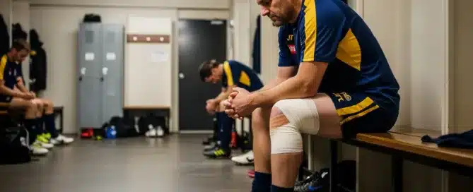 A-40-year-old-Australian-man-of-Anglo-Celtic-appearance-sits-on-a-changing-room-bench