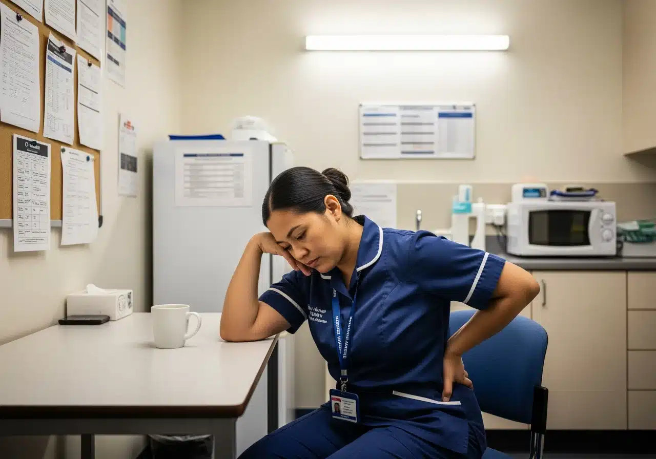 A-44-year-old-Australian-woman-of-Filipino-appearance-in-a-standard-nurses-uniform-