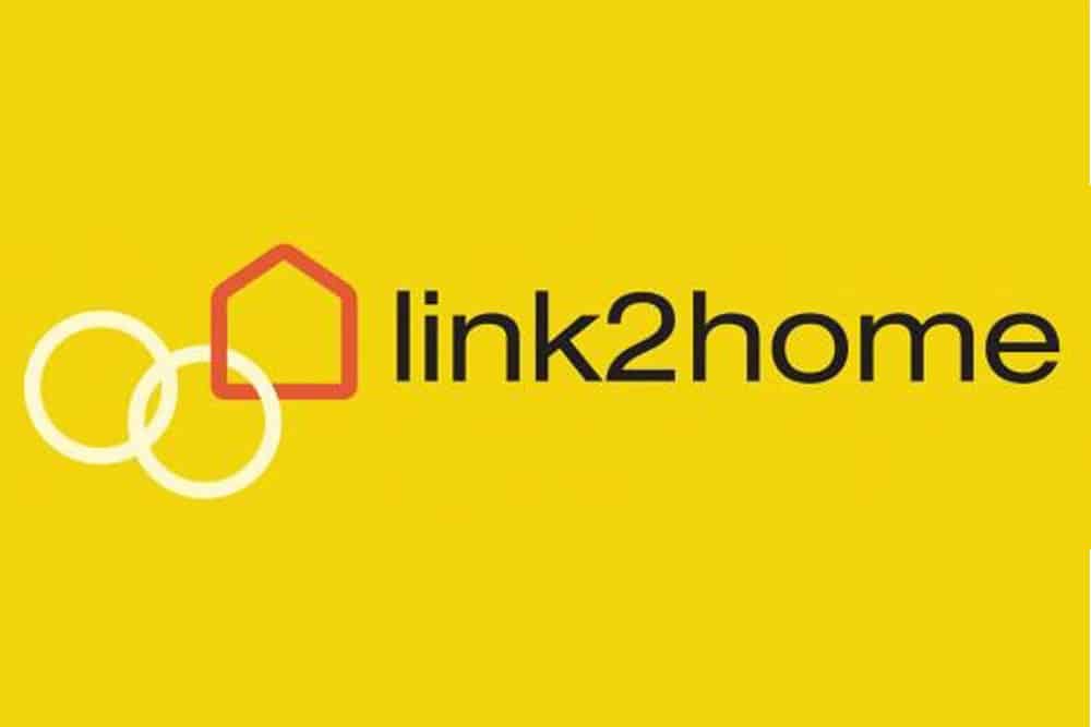 Link2Home homelessness support service logo