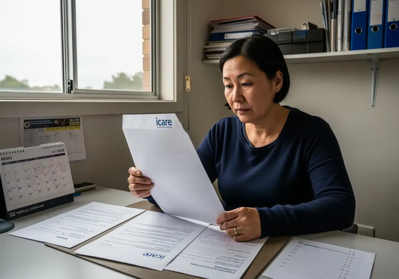 A 50 year old Australian woman of East Asian appearance a former-paramedic